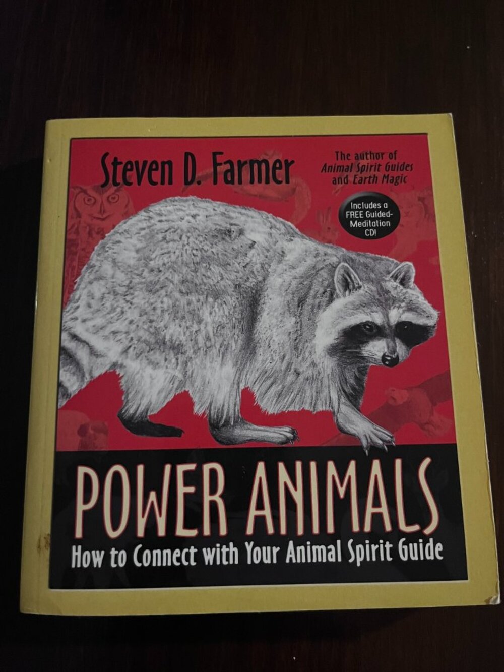 Power Animals by Steven D Farmer Paperback Spirit Guide Book